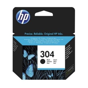 HP N9K06AE черна мастилена касета 304
